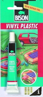 Ragasztó Bison Vinyl Plastic, 25 ml