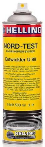 Spray Helling Nord-Test Kontrastrot U88, Penetrant, red, 500ml