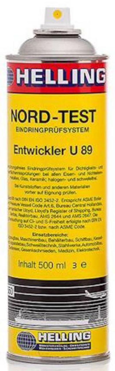 Spray Helling Nord-Test Kontrastrot U88, Penetrant, piros, 500 ml