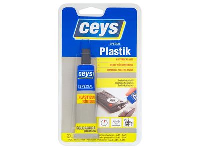 Ragasztó Ceys SPECIAL PLASTIK, kemény műanyagokhoz, 30 ml