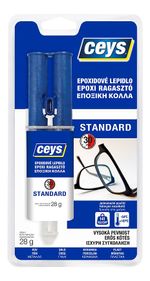 Ragasztó Ceys EPOXICEYS, standard fecskendős, 28 g