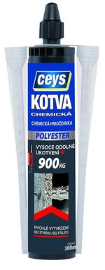 Kémiai horgony Ceys, poliészter, 300 ml