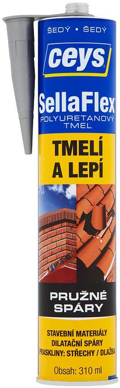 Tömítőanyag Ceys SellaFlex, poliuretán, szürke, 310 ml