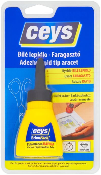 Glue Ceys Fast white, 50 g