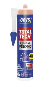 Adhesive Ceys TOTAL TECH, terracotta, 2in1 sealant, 290 ml