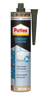 Silikón Pattex Super Flex, sanitárny, transparentný, 280 ml