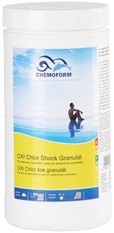 Chemoform klór 0513, Oxi Chlor Shock granulátum, 1 kg
