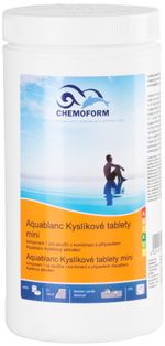 Tabletta Chemoform 5601, Aktív oxigén Mini Tabs, 20 g, jakuzzihoz, csomag 1 kg
