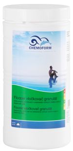 Készítmény Chemoform 0907, medencéhez, Floccer pelyhesítő, granulátum, csomag 1 kg