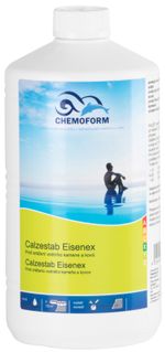 Készítmény Chemoform 1105, medencéhez, Calzestab Eisenex, tisztító, csomag 1 liter