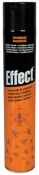 Rovarirtó Effect® Aerosol, darázs és lódarázs ellen, 750 ml