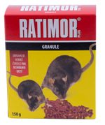 Csalétek RATIMOR® Bromadiolon pellets, 150 g, egerekhez és patkányokhoz, granulátum