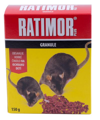 Csali RATIMOR® Bromadiolon pellets, 150 g, granule