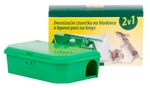 Rodent Bait Station 2-in-1, for rodents, sticky trap for insects