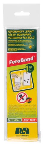 Moľolapka FEROBAND®, lepový pás, na potravinové mole