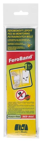 Moľolapka FEROBAND®, lepový pás, na potravinové mole