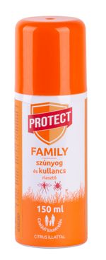 Sprej PROTECT, proti hmyzu, komárom a kliešťom, repelentný, 150 ml