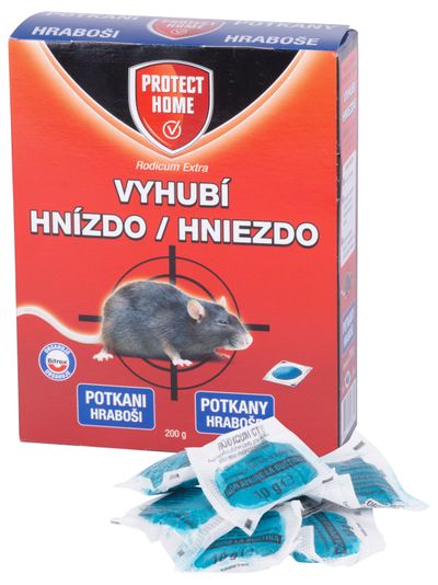 RODICUM extra, csalétek, patkányok és pockok ellen, 200 g