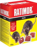 Csalétek RATIMOR® Bromadiolon, puha, egerekhez és patkányokhoz, 150 g