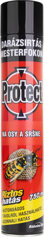 Spray PROTECT, aeroszol, darázsfészkek irtására, 750 ml