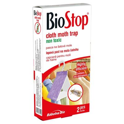 Glue Trap BioStop, for clothes moths, pack of 2 pcs