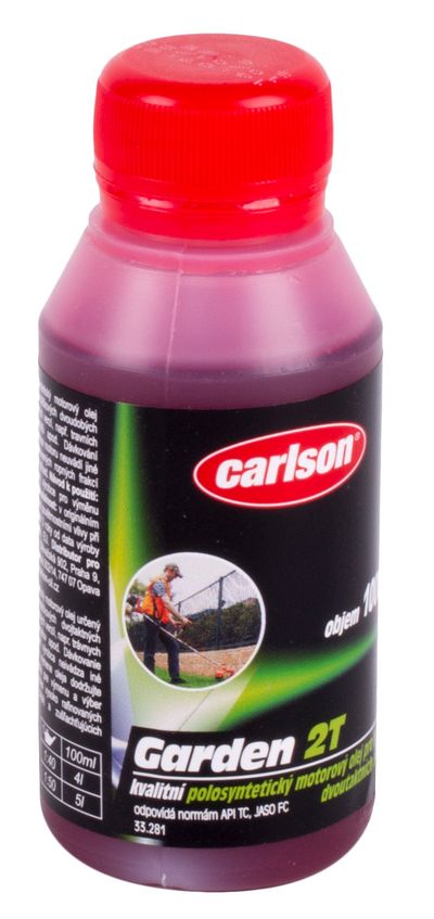 Olej carlson GARDEN 2T, API TC, 0100 ml