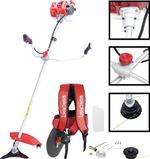 Bozótvágó Worcraft GT65-430, 2,2 kW, tartozékokkal, REZGÉSCSILLAPÍTÓ FUNKCIÓ