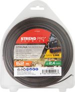 Silon na kosenie Strend Pro Premium SawLine 2,4 mm, L- 62 m, zúbkovaný
