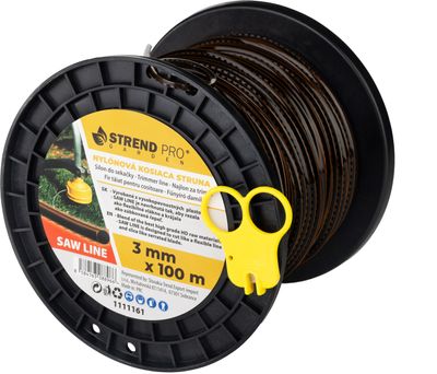 Damil kaszáláshoz SawLine 3 mm, H-100 m, fogazott