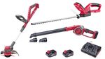 Set Worcraft WSET-05, S20Li ShareSYS, hedge trimmer, string trimmer, blower, charger, 2x 4.0 Ah batt