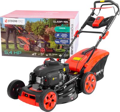 Lawn mower Strend Pro QL53P-196, gasoline, 4 kW, working width 53,3 cm, with drive, LONCIN