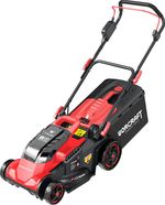 Fűnyíró Worcraft CLM-S40LiBL ShareSYS, 2x20V Li-Ion, 430 mm, 45 literes, szénkefe nélküli