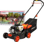 Fűnyíró Strend Pro QN41D, benzinmotoros, 2,2 kW, vágásszélesség 40,6 cm, műanyag, nem önjáró