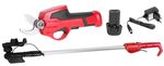 SET Nožnice Strend Pro Garden 7,2V, záhradné, akumulátorové, 111216 + teleskopická tyč 111248