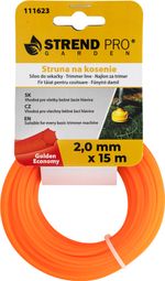 Trimmer Line Golden Economy, 2.0 mm, L-15 m, HEX profile