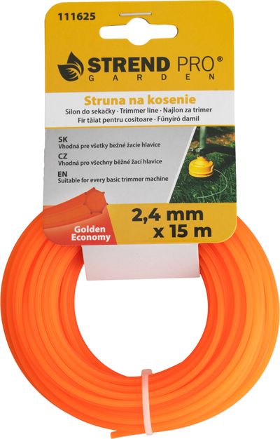 Golden Economy fűnyíró damil 2,4 mm, 15 m, Hex