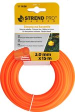 Trimmer line for lawnmowers 3,0mm, 15m, Strend Pro, circle, hobby