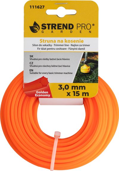 Golden Economy fűnyíró damil 3,0 mm, 15 m, Hex