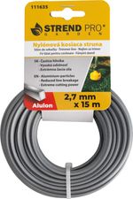 Silon na kosenie Alulon ADQ 2,7 mm, L-15 m, hranatý