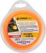 Trimmer Line DualCut DBR, 2.4 mm, L-25 m, round profile
