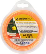 Trimmer Line 2,7 mm L-15m Strend Pro, hexagonal nylon