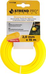 Trimmer Line Grazer Pro, 2.0 mm, L-15 m, round profile