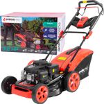 Fűnyíró Strend Pro QL46P-139, benzinmotoros, 2,4 kW, vágásszélesség 46 cm, önjáró, LONCIN