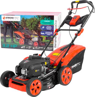Fűnyíró Strend Pro QL46PD-139 , benzin, 2,4 kW, 45,7 cm kinyúlás, futóművel, LONCIN, elektromos indí