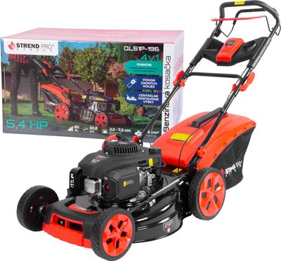 Lawn mower Strend Pro QL51P-196, gasoline, 4,0 kW, working width 50 cm, with drive, LONCIN
