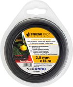 Trimmer Line TwistSilent Professional, 2.0 mm, L-15 m, spiral profile