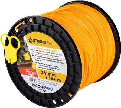 ProCom Plus fűnyíró damil 2,7 mm, szögletes, Spool 184 m