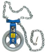 Pulley BRANO Z 500 0.5t E, bricklayer's, with chain
