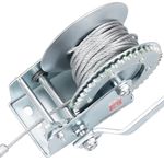 Winch Strend Pro HW-100-800, ratchet, manual, steel rope L-10 m/4.8 mm, max. 800 kg