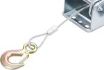 Winch Strend Pro HW-100-800, ratchet, manual, steel rope L-10 m/4.8 mm, max. 800 kg